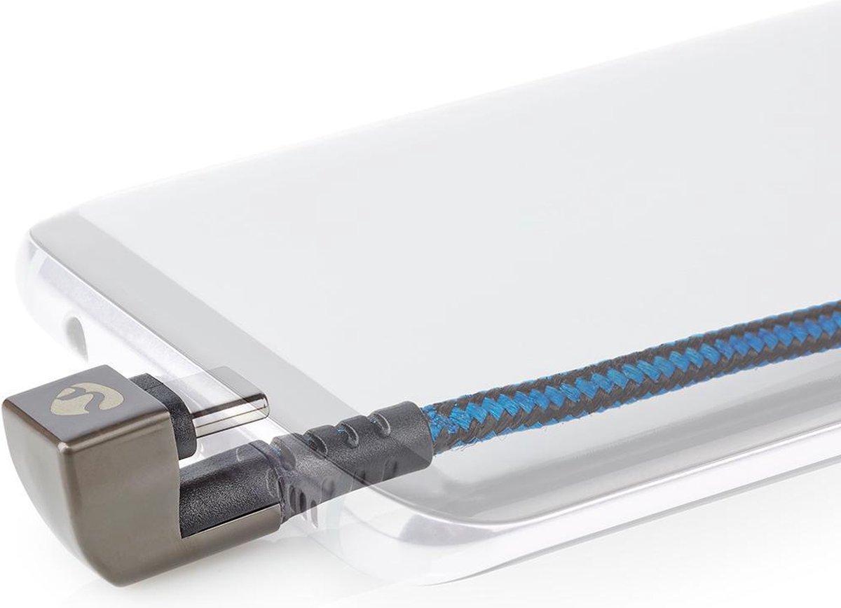 NEDIS GCTB60600BK20 USB-Kabel 2,00 m Zwart