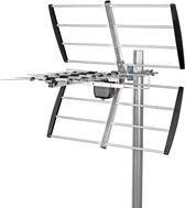 Nedis Buitenantenne - UHF - Ontvangstbereik: ≥50 km - LTE700 - Versterking: 12 dB - 75 Ohm - Antenne lengte: 700 mm - ABS / Aluminium