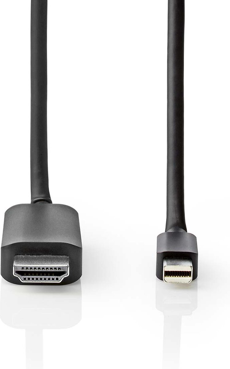 Mini-DisplayPort - HDMI-Kabel | Mini-DisplayPort Male - HDMI Male | 2,0 m | Zwart
