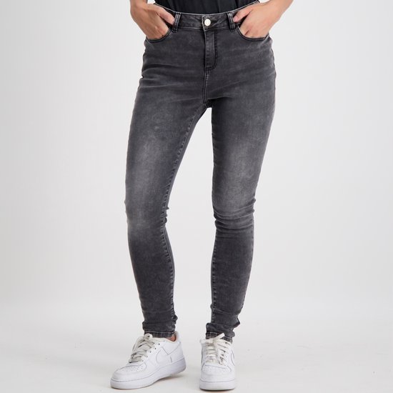 Cars Jeans Ophelia Super skinny Jeans - Dames - Mid Grey - (maat: 28)