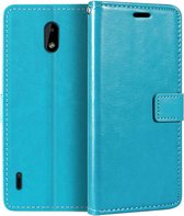 Nokia 1.3 - Bookcase Turquoise - portemonee hoesje