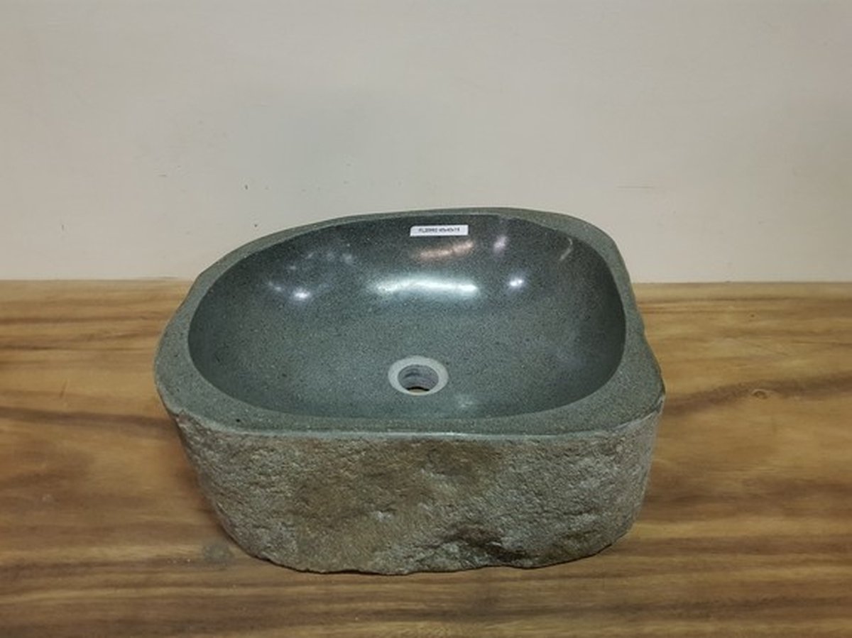 Waskom natuursteen FL20993 - 45x40x15cm