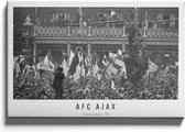 Walljar - AFC Ajax supporters '72 - Muurdecoratie - Canvas schilderij