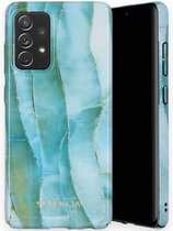 Selencia Maya Fashion Backcover Samsung Galaxy A52(s) (5G/4G) hoesje - Agate Blue