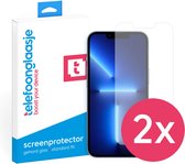 DuoPack: iPhone 13 Pro screenprotector gehard glas