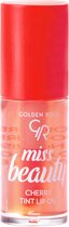 Golden Rose MISS BEAUTY CHERRY TINT LIP OIL super zachte lip olie voor als verzorging of over je lippenstift