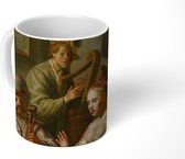 Mok - Het Musicerend gezelschap - Rembrandt van Rijn - 350 ML - Beker