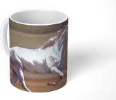 Mok - Koffiemok - Paard - Licht - Gras - Mokken - 350 ML - Beker - Koffiemokken - Theemok