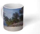 Mok - Houten strand hutten bij de San Blas-eilanden in Panama - 350 ML - Beker