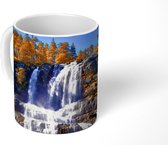Mok - Waterval - Noorwegen - Natuur - 350 ML - Beker