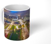Mok - Rotterdam - Licht - Skyline - 350 ML - Beker