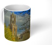Mok - Koffiemok - Oud - Planten - Utrecht - Mokken - 350 ML - Beker - Koffiemokken - Theemok