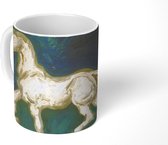 Mok - Koffiemok - Paard - Vincent van Gogh - Mokken - 350 ML - Beker - Koffiemokken - Theemok