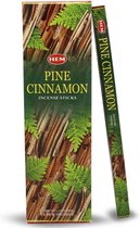 Hem Pine Cinnamon Square (25 x 8 Wierookstokjes)