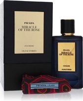 Prada Olfactories Miracle Of The Rose Eau De Parfum Spray With Free Gift Pouch 100 Ml 100 Ml Eau De Parfum Spray + Gift Pouch For Men