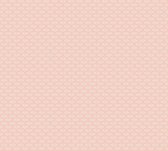 AS Creation Trendwall 2 - KLEINE WAAIER BEHANG - Art Deco - roze wit - 1005 x 53 cm
