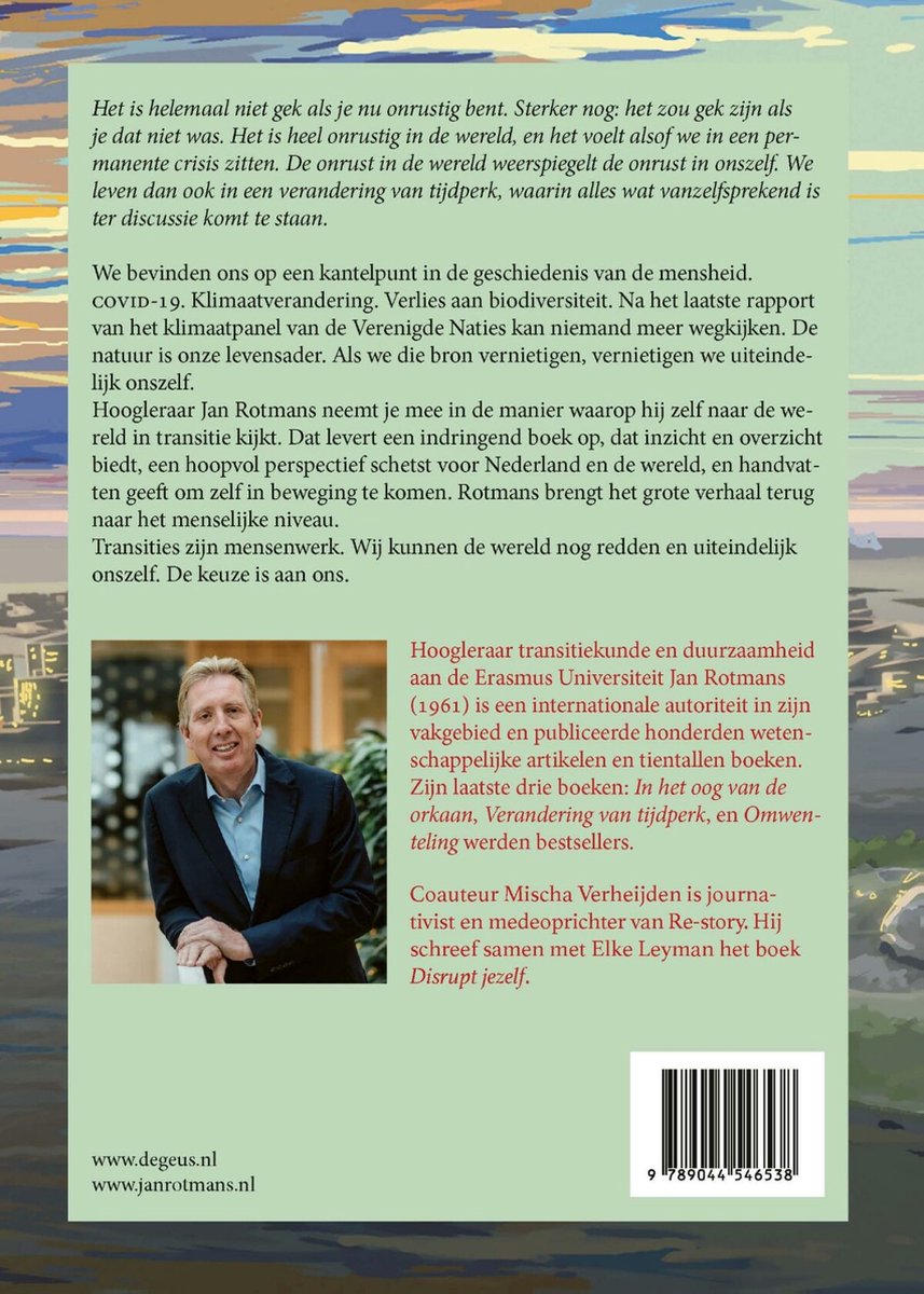 Omarm de chaos - back cover
