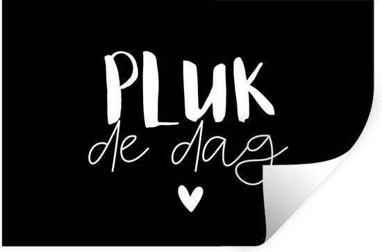 Muurstickers - Sticker Folie - Quotes - Pluk de dag - Spreuken - Carpe