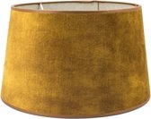 Lampenkap velvet goud