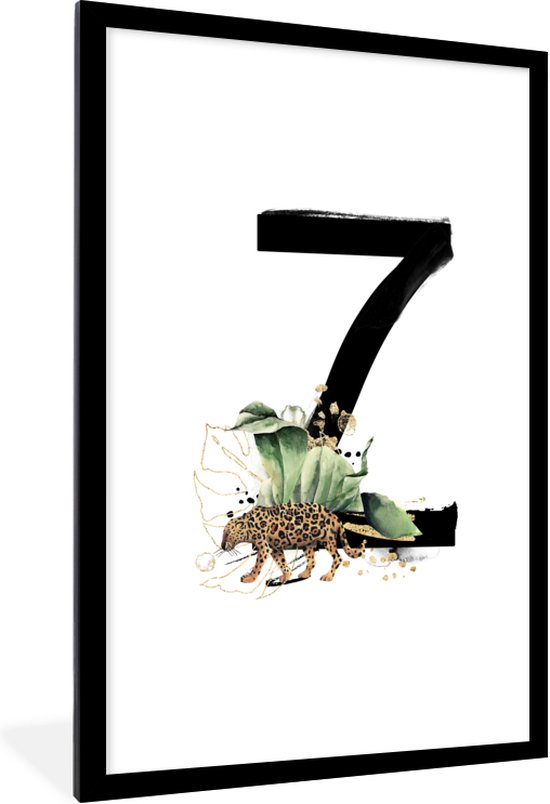 Lettre Jungle Z 80x120 cm
