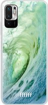 6F hoesje - geschikt voor Xiaomi Redmi Note 10 5G -  Transparant TPU Case - It's a Wave #ffffff
