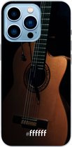 6F hoesje - geschikt voor iPhone 13 Pro - Transparant TPU Case - Guitar #ffffff