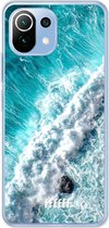 6F hoesje - geschikt voor Xiaomi Mi 11 Lite -  Transparant TPU Case - Perfect to Surf #ffffff