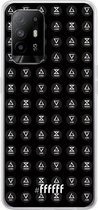 6F hoesje - geschikt voor OPPO A94 5G -  Transparant TPU Case - The Witcher #ffffff