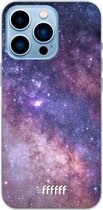 6F hoesje - geschikt voor iPhone 13 Pro - Transparant TPU Case - Galaxy Stars #ffffff