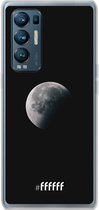 6F hoesje - geschikt voor OPPO Find X3 Neo -  Transparant TPU Case - Moon Night #ffffff