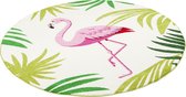 Pergamon Vloerkleed Design Faro Tropical Flamingo Round
