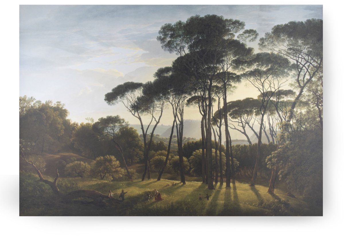 Art for the Home Italiaans Landschap Canvas 70x100 cm