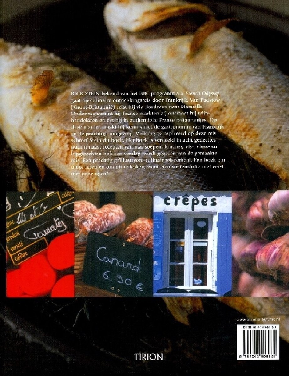 Franse Odyssee - back cover