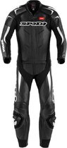 Spidi Supersport Touring Black White Two Piece 52