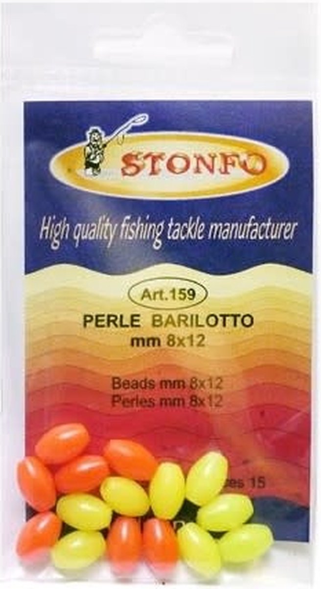 Stonfo Kunstof Kralen - Maat : 5x8mm (15 pcs)