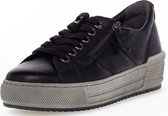 Gabor 76.538.17 - dames sneaker - zwart - maat 39 (EU) 6 (UK)