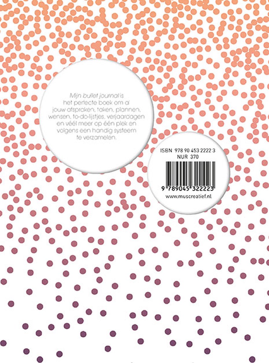 Mijn bullet journal crash course - back cover