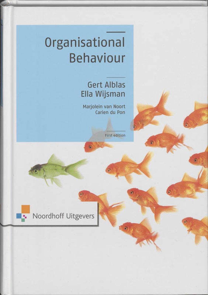 Omslag van Organisational Behaviour