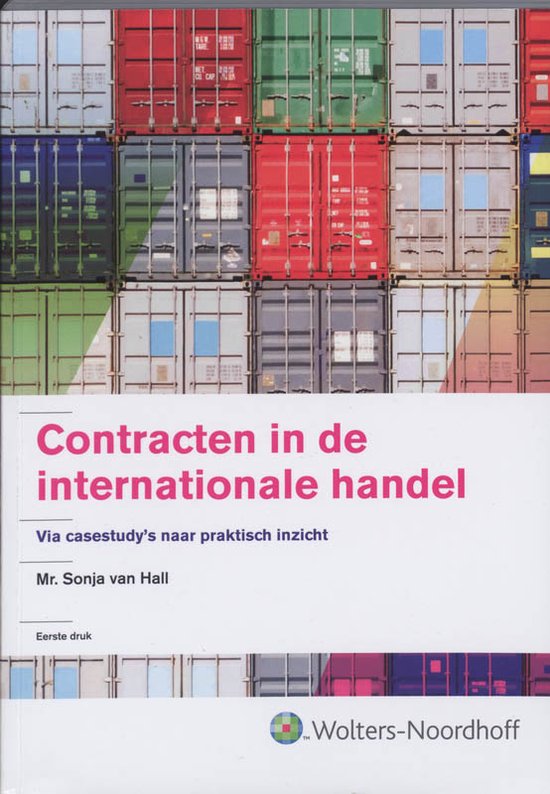 Contracten in de internationale handel - cover