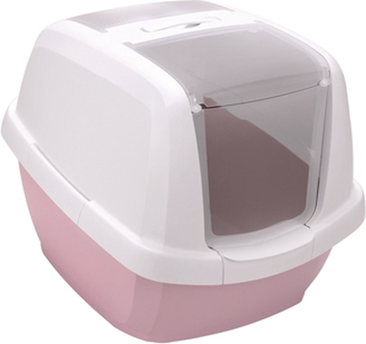 Imac kattenbak maddy roze – 62×49,5×47,5 cm – 1 stuks