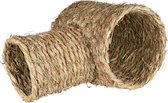 Trixie tunnel met vertakking konijn gras - 50x30x25 cm - 1 stuks