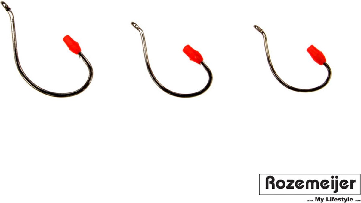 Rozemeijer Worm & Dropshot Hooks (10 pcs) - Maat : Size 4
