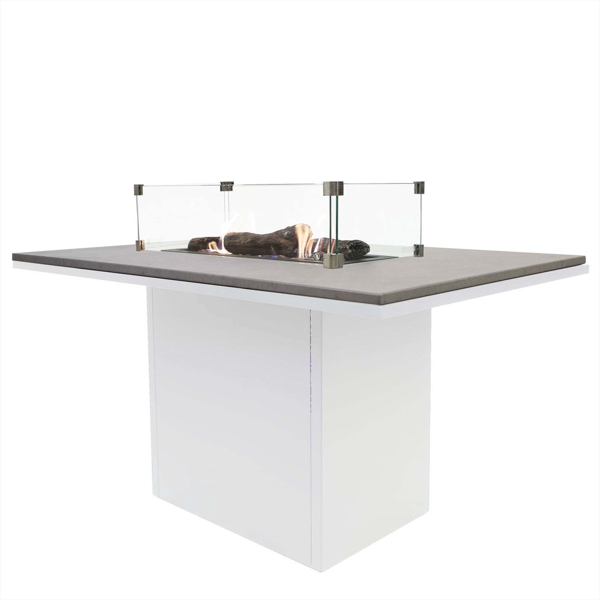 Cosi Cosiloft 120 - Fire Table - White with Grey