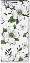 Hoesje Geschikt voor Samsung Galaxy A22 4G | M22 Book Case Dogwood Flowers