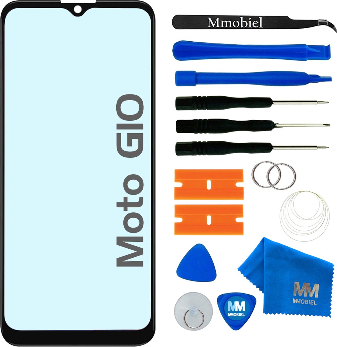 MMOBIEL Front Glas Display Reparatie Set voor Motorola Moto G10 / G10 Power / G20 / G30 - Incl. Toolkit