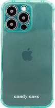 Candy Clear Pro Aqua iPhone hoesje - iPhone 11