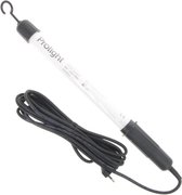 Prolight Looplamp - Handlamp - Werklamp - TL - Op Netstroom - 5 Meter Snoer - 8W - IP20 - Zwart
