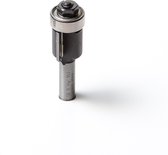 DingGreat 7 stuks 6 mm schacht rechte freesset, enkele / dubbele fluit groeffrees houtfrees frees