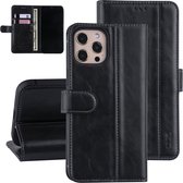 UNIQ Accessory iPhone 12 Pro Max Book Case hoesje - Zwart - PU leather