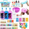 foto van Nieuw in 2021! De Luxe Slijm Pakket 94 pcs - Slijm Maken Pakket Voor Kinderen - Met Glitters, Kralen en Parels - Slime Kit - Slijm Kopen - Slijm Producten - Slijm Fluffy